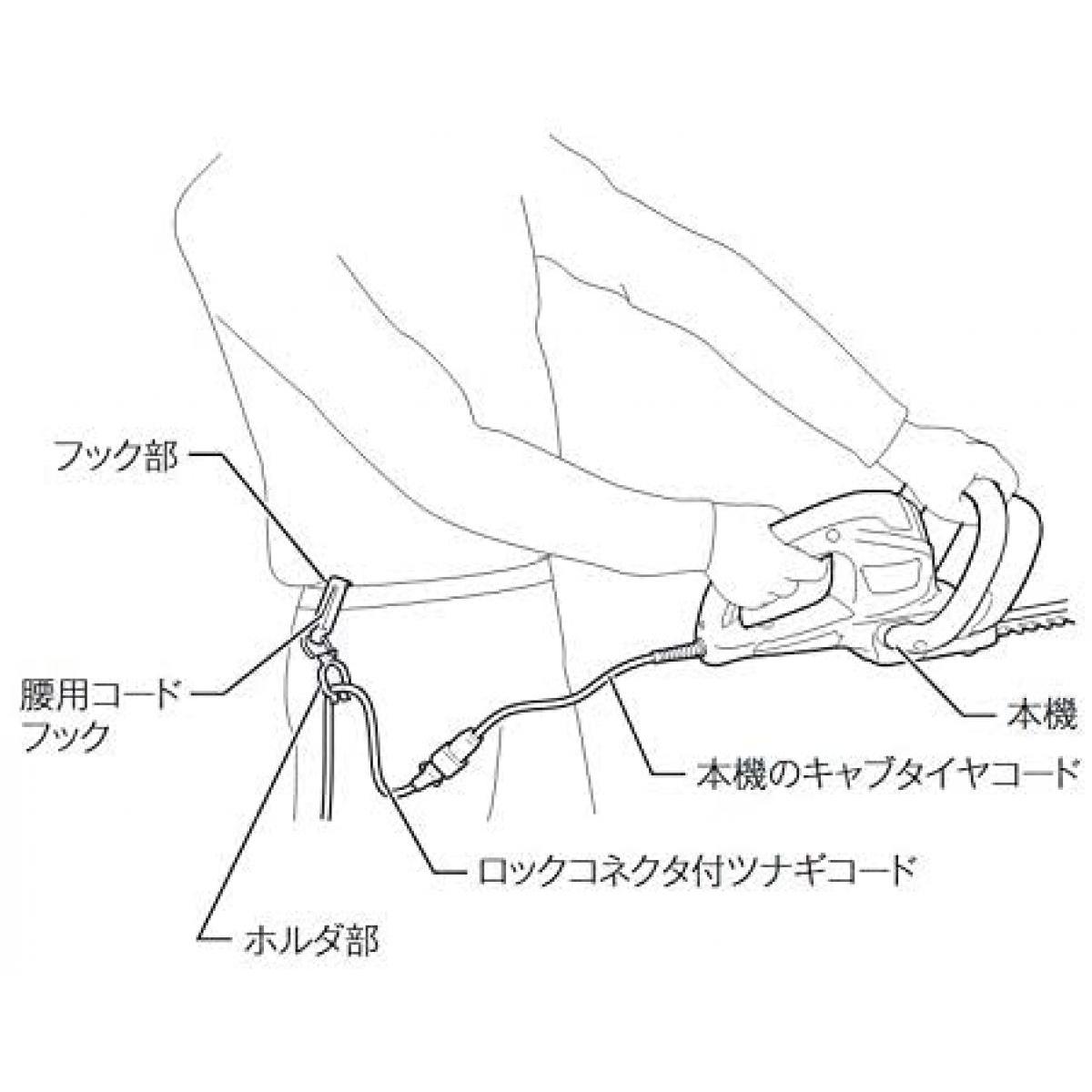 はございま マキタ 生垣バリカン 電源コード式 刈込幅400mm新高級刃