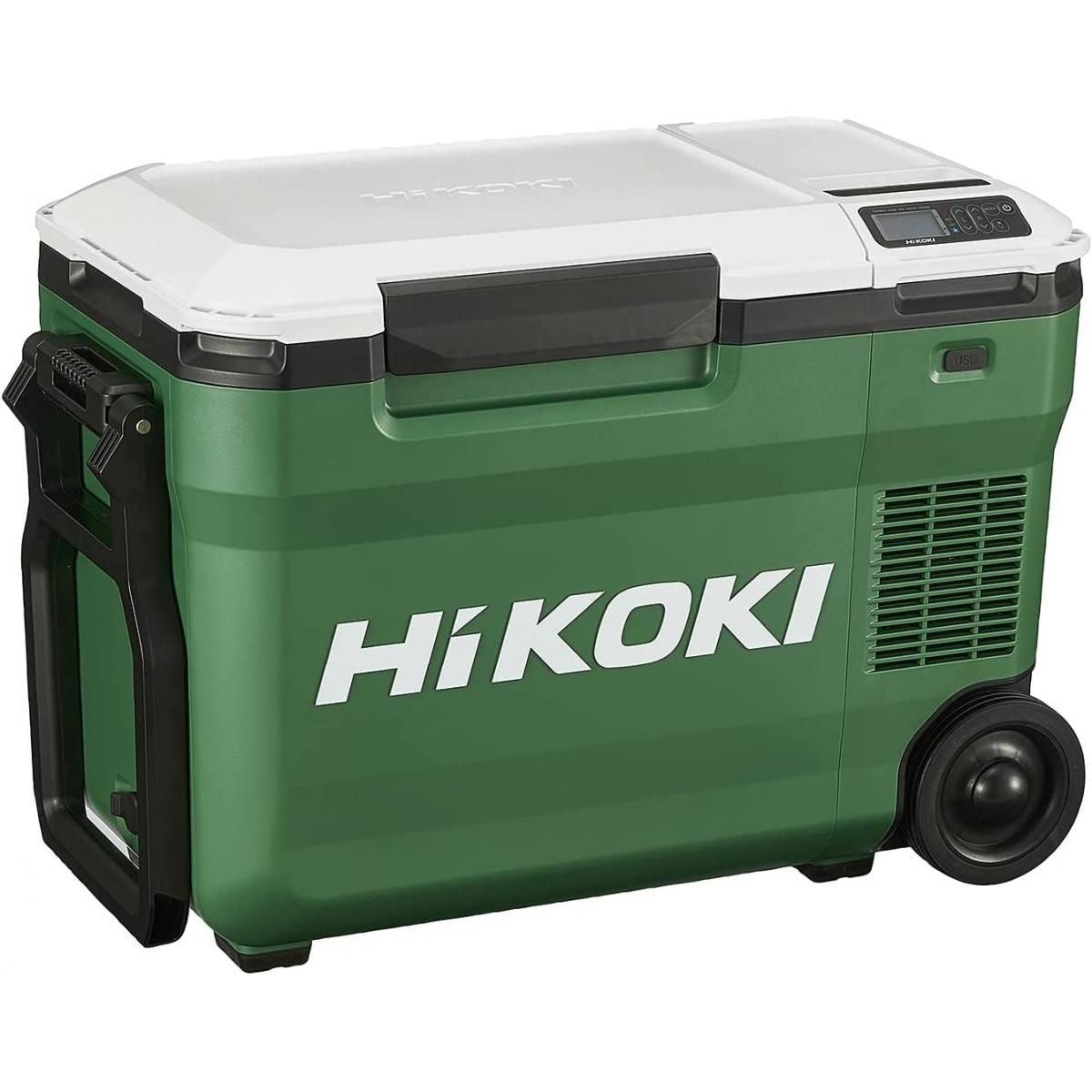HiKOKI(ハイコーキ) 14.4 18V コードレス冷温庫(バッテリー1個付き) UL18DB(WM) アグレッシブグリーン コンプレッサ式 25L