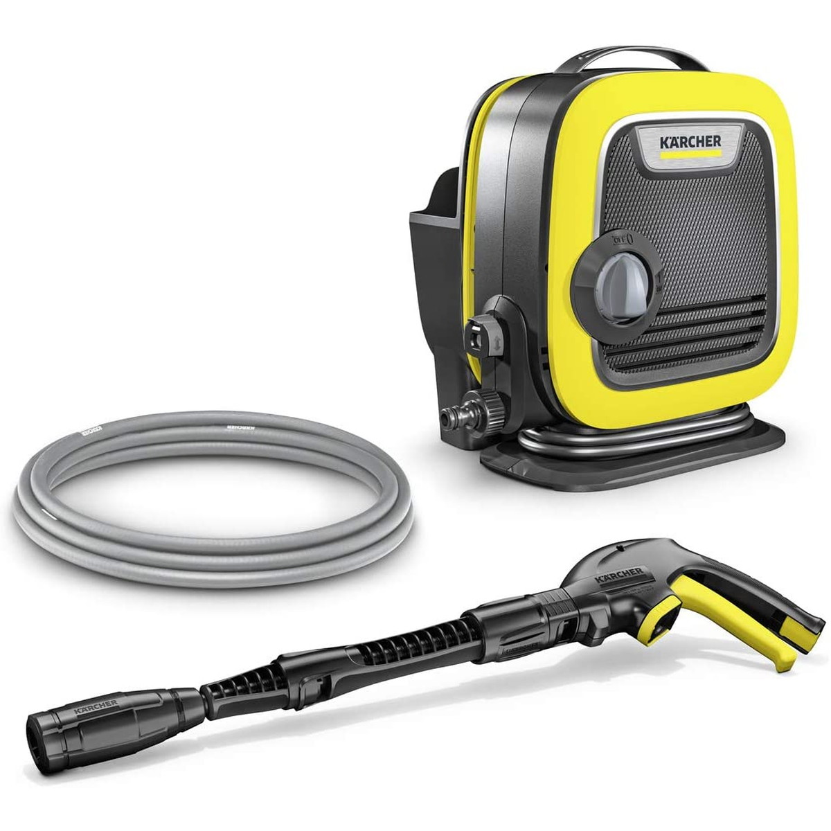 楽天市場 ケルヒャー Karcher 高圧洗浄機 K Mini 1 600 050 0 コンパクト 家庭用 スマート収納 アクセサリ収納 ケース ダイユーエイト楽天市場店