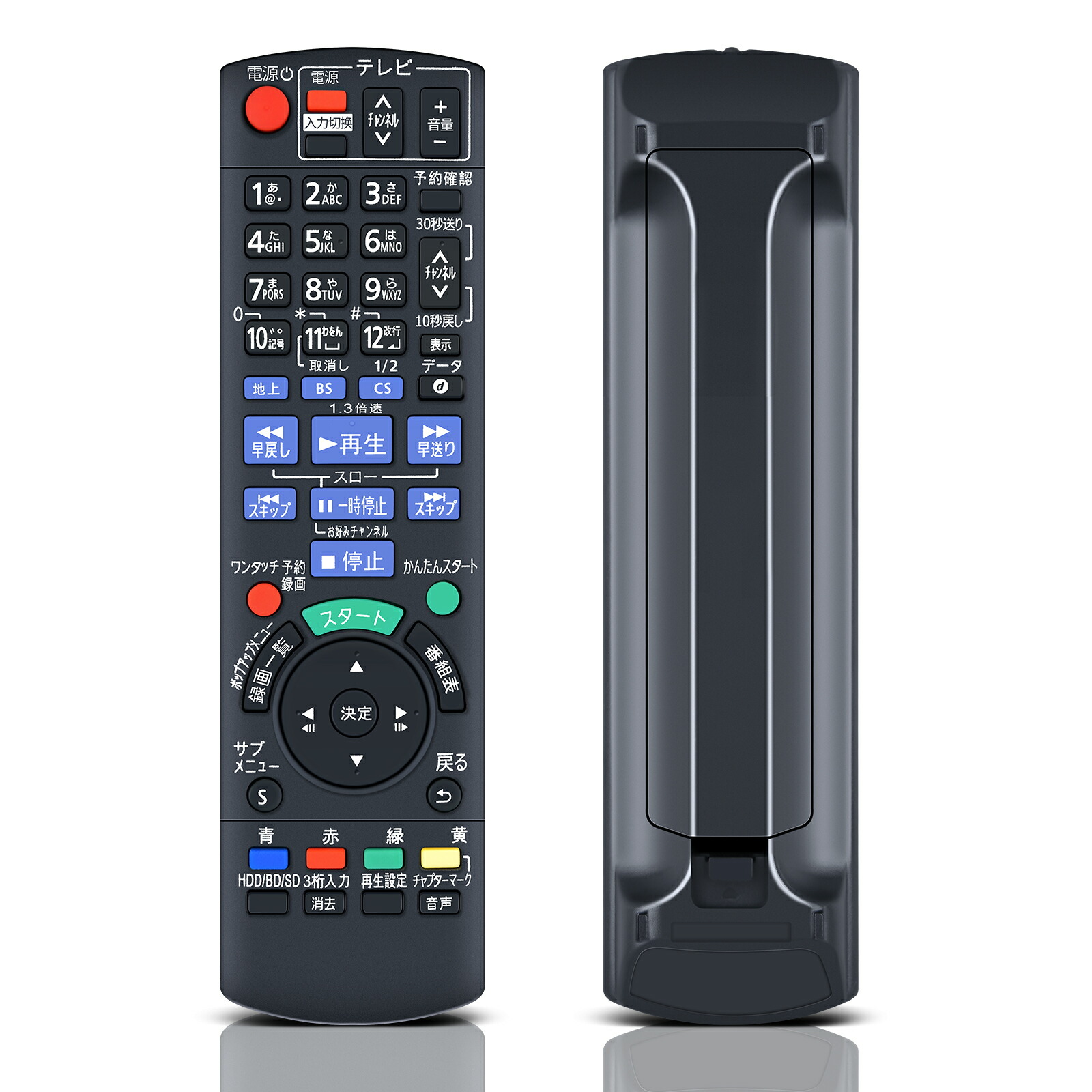 楽天市場】ブルーレイリモコン N2QAYB001242 for Panasonic