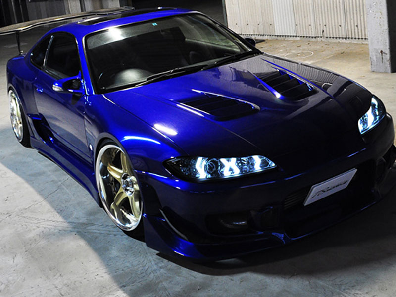 D-MAX ディーマックスヘッドライト シルビア S15 クリスタルヘッドランプ D-MAX クリスタルヘッドライトセット シルビア S15 H11.1〜H14