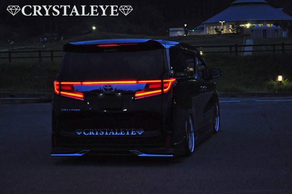 アルファード ヴェルファイア LEDテール 流れるウインカー CRYSTALEYE