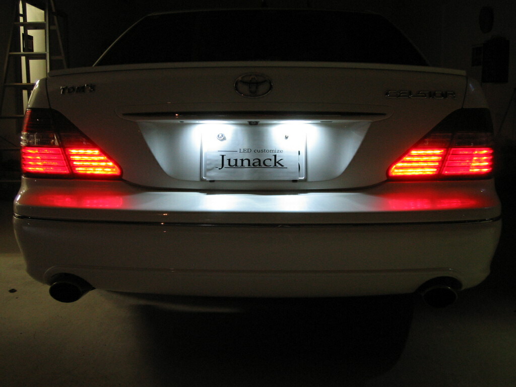 ハリアー LEDトランスナンバー 30系 05.03～12.12 ユニット毎交換タイプ Junack/ジュナック (TNL-1
