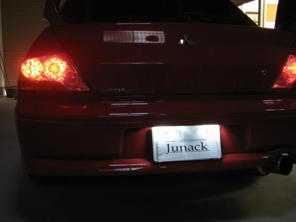 ランサー LEDトランスナンバー CT9W 05.09～06.12 ユニット毎交換タイプ Junack/ジュナック (MIL-2