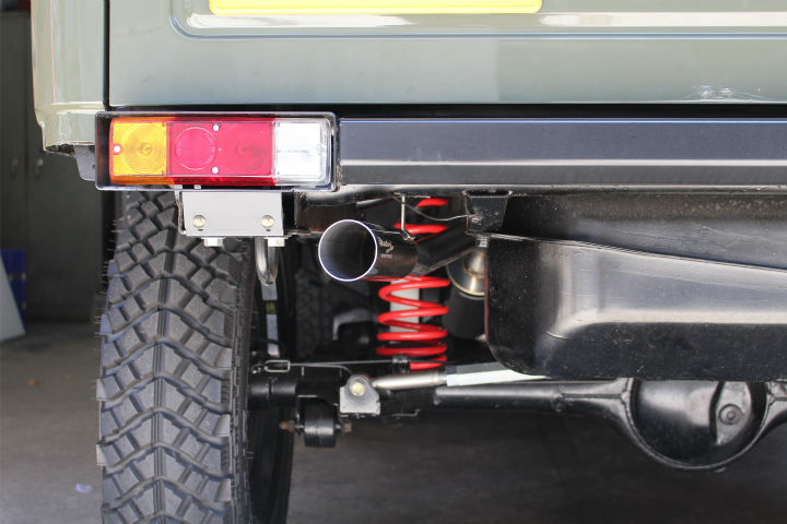 楽天市場】ジムニー マフラー JB64W ハイポジションマフラー