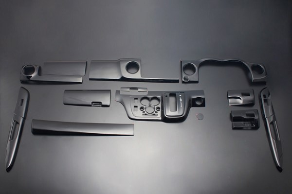 NV350キャラバン インテリアパネル 13P E26 ワイドボディ2012/6- ピアノブラック LUNA/ルナ (PLNV350WPB