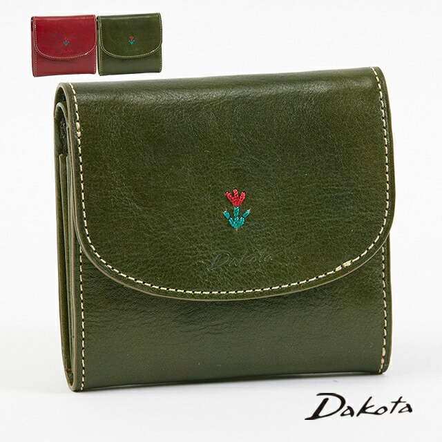 【ゆべし×Dakotaコラボ】Dakota ダコタ 長財布 トゥパーノ 花 刺繍 ゆべし×Dakotaコラボ】Dakota ダコタ 長財布 トゥパーノ 花 刺繍