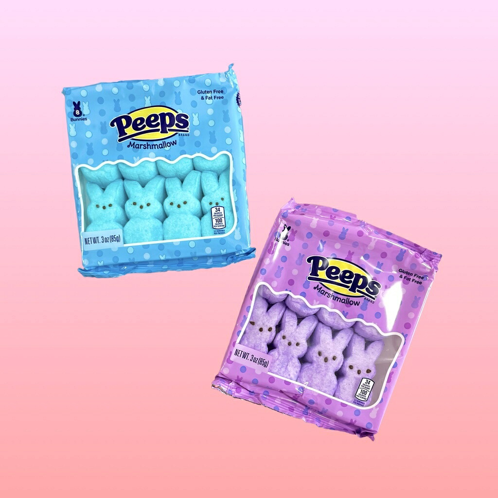 Peeps ピープス ウサギ マシュマロ 85gうさぎマシュマロ 8個入 どちら