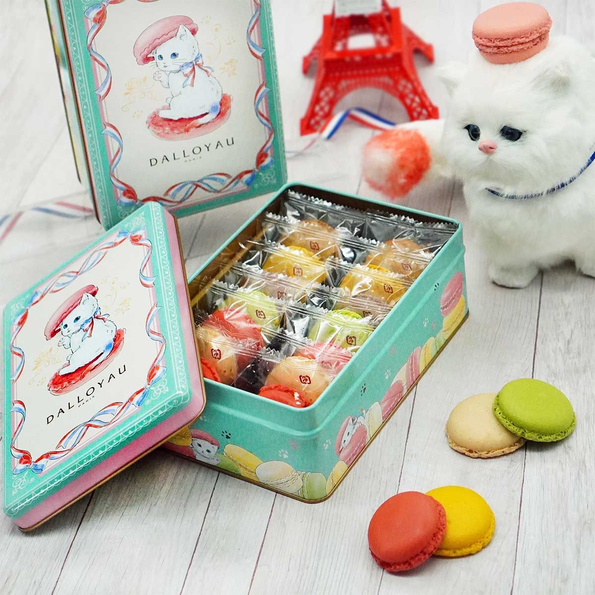 ダロワイヨ ニャカロンラスクねこ 猫 ネコ ギフト 洋菓子 焼き菓子 お