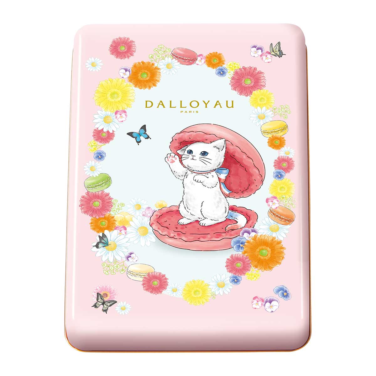 ダロワイヨ ニャカロン詰め合わせ ネコ ねこ キャラ 猫 マカロン 10個入 退職 祝い スイーツ ギフト 焼き菓子 かわいい 洋菓子 プレゼント