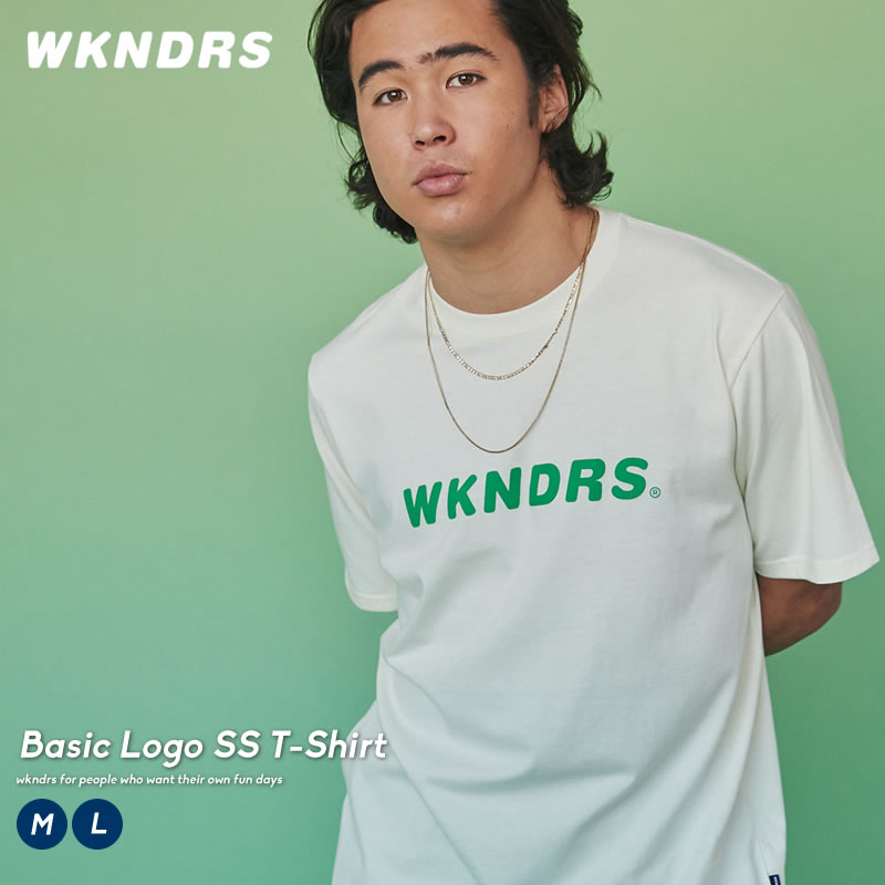 楽天市場 メール便対応 Wkndrs ウィークエンダーズ メンズ Tシャツ 半袖 ロゴt トップス 綿100 コットン100 春 夏 韓国 ファッション ブランド ストリート オルチャンファッション 韓国服 デイリーコーデ Korea 韓国ファッション Shoowtime