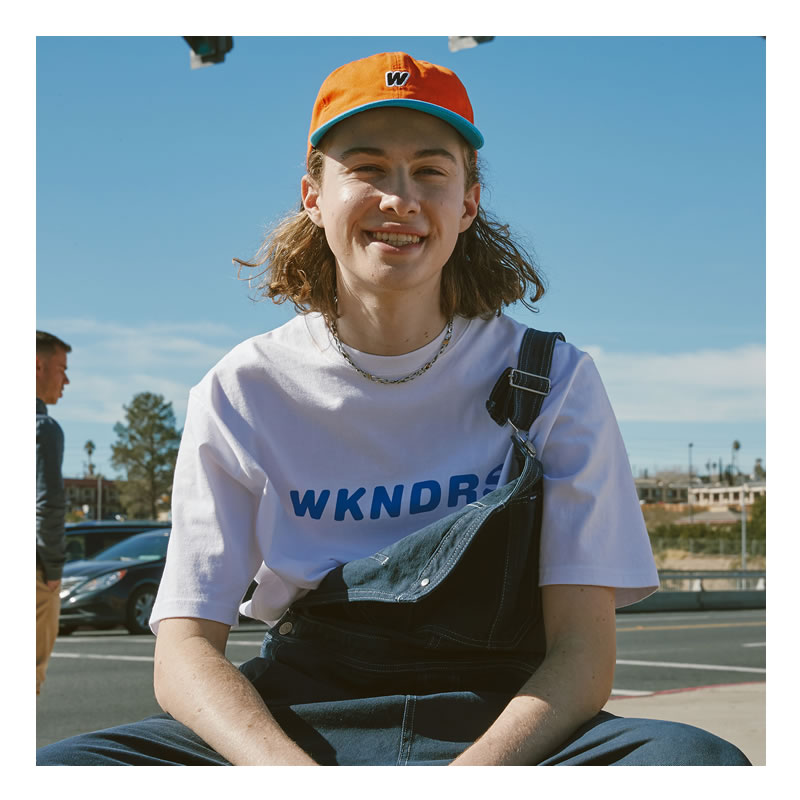 楽天市場 メール便対応 Wkndrs ウィークエンダーズ メンズ Tシャツ 半袖 ロゴt トップス 綿100 コットン100 春 夏 韓国 ファッション ブランド ストリート オルチャンファッション 韓国服 デイリーコーデ Korea 韓国ファッション Shoowtime