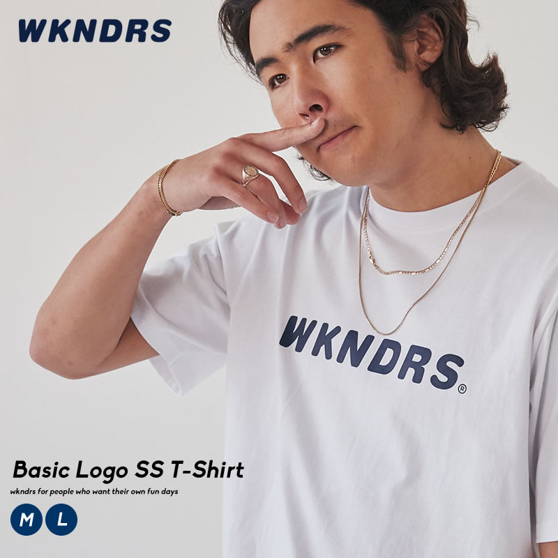 楽天市場 メール便対応 Wkndrs ウィークエンダーズ メンズ Tシャツ 半袖 ロゴt トップス 綿100 コットン100 春 夏 韓国 ファッション ブランド ストリート オルチャンファッション 韓国服 デイリーコーデ Korea 韓国ファッション Shoowtime