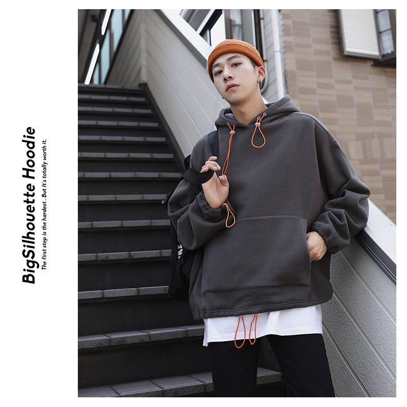 楽天市場 韓国 ファッション メンズ パーカー 秋 冬 ビックシルエット ゆったり 長袖 スウェット プルオーバーパーカー オルチャンファッション 韓国服 韓国ファッション Shoowtime