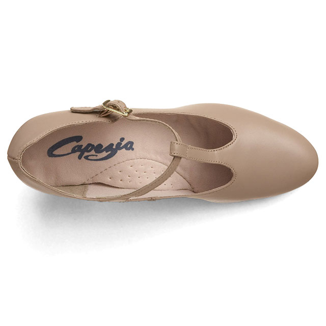 【Capezio】カペジオTストラップキャラクターシューズ750《ステージシューズ舞台用ジャズダンスジャズシューズダンス用品ヒールフォークダンスレディースジャズシューズ黒ブラックダンスシューズモダンダンスおしゃれレッスン通販楽天》