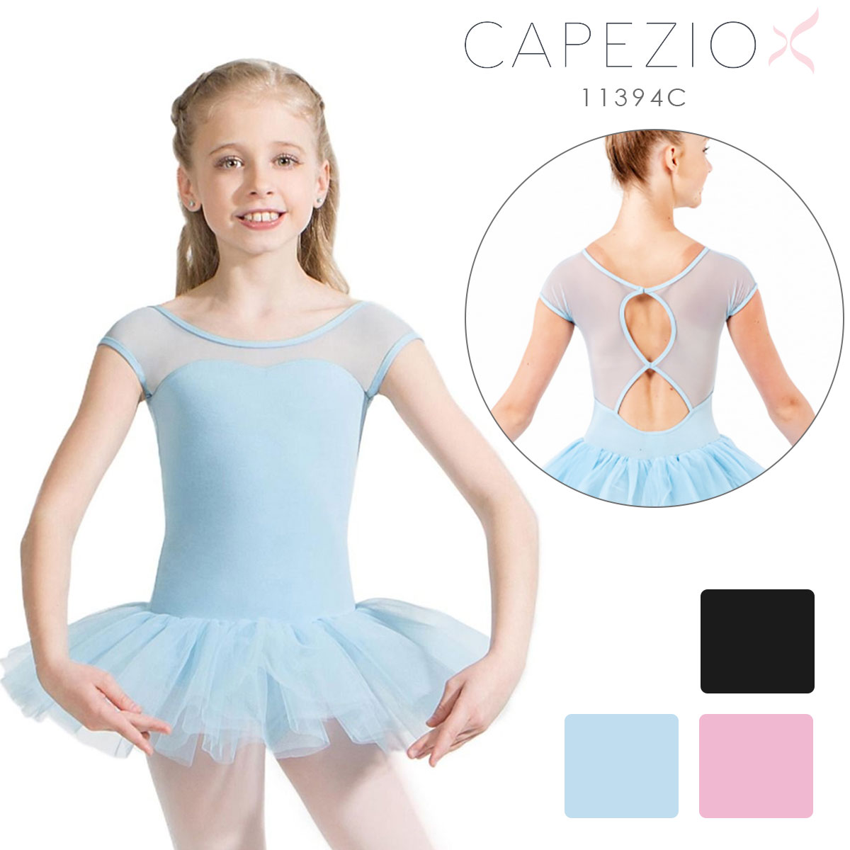 楽天市場 Capezio カペジオ 子供用スカート付レオタード c バレエ レオタード チュチュ チュチュドレス 子ども こども キッズ ガールズ キッズバレエ 子どもバレエ バックスタイル おしゃれ かわいい ブラック 黒 ピンク 水色 ブルー ライトブルー ダンスシューズ