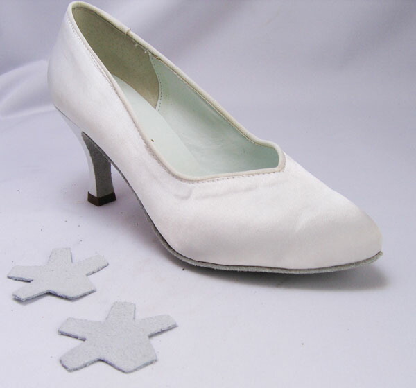 【楽天市場】レディース・ダンスシューズ・社交ダンスシューズ・ダンス商品【即納商品】ヒールカバー・白・ホワイト・k3：ダンスプロ