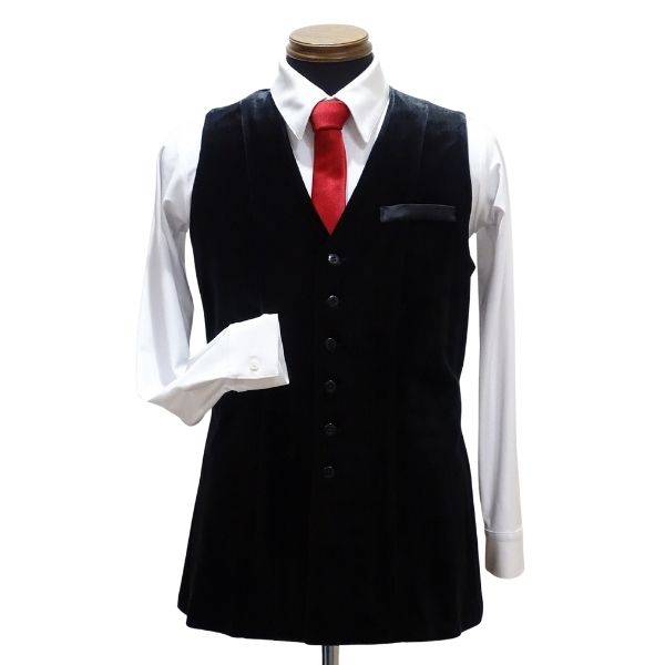 フラメンコのチャレコ　ベスト　ブラック ベスト・チャレコ Vests - オリジナル フラメンコ衣装「12DOCE