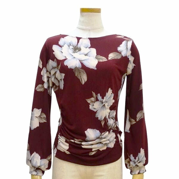 【ＬＬサイズ】新品JOAN社交ダンス ピンクローズ柄デザインカットソーs184 LLサイズ】新品JOAN社交ダンス ピンクローズ柄デザイン