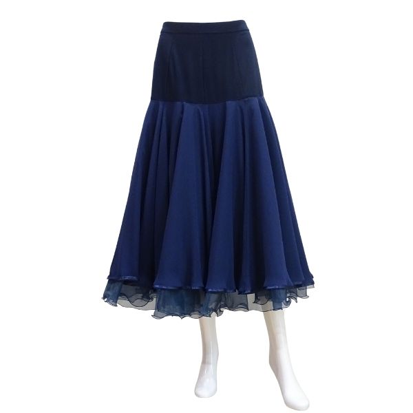 楽天市場】【定番】パピヨン No.644b ロングフレアー スカートMサイズ