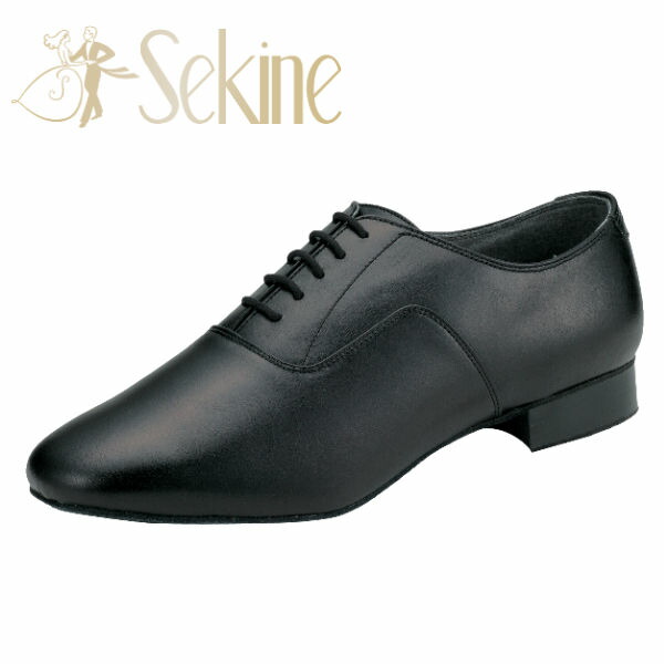 24.5cm sekine 社交ダンス 高級レザードレスシューズ 黒