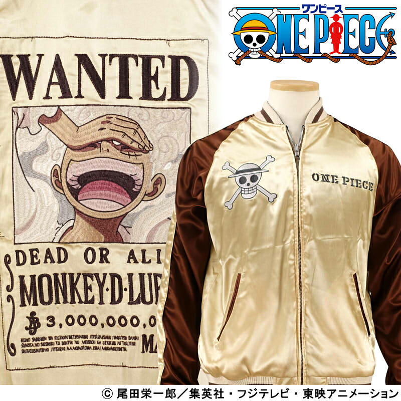 ルフィ手配書刺繍スカジャンスカジャン OPSJ-501 ONE PIECE × Switch Planning 【送料無料】 23,602円