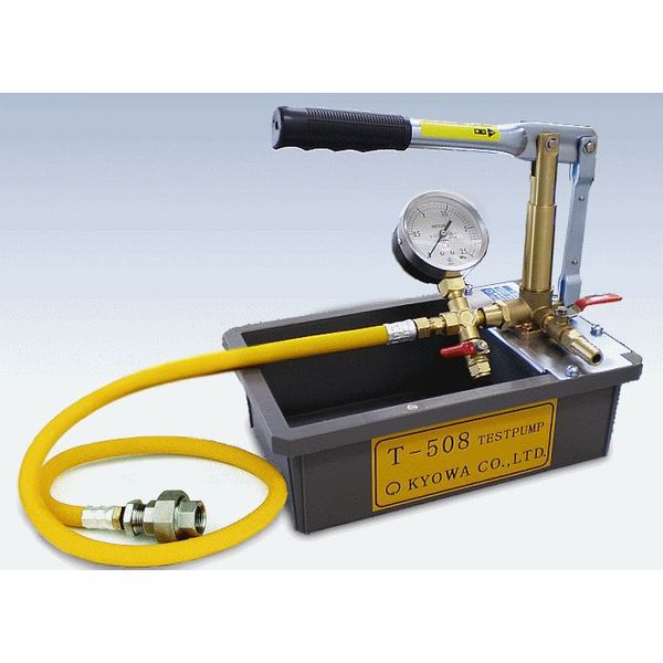 協和 キョーワ テストポンプ T50KP T-50K-P 水圧テストポンプ手動式 キョーワ 2.5MPa圧力計付 T-50K
