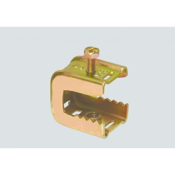 ボルト用　形鋼金具　電気亜鉛めっき仕様 SGK-W3(20個入り) 適合寸法(A)　H・L形鋼(鋼材厚3〜16mm) ::許容静荷重392N(40kgf)画像