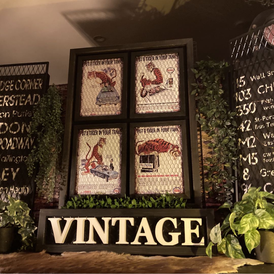 ｢ESSO TIGER CLASSIC ART｣!! メタルサインコレクション!! 男前インテリア VINTAGE アメリカンビンテージ カフェインテリア オールドアメリカン GARAGE 店舗展示品 店舗什器 Nostalgic レトロアメリカン ガレージインテリア インダストリアルインテリア DandyLifeSpace｜Dandy Life Space 店