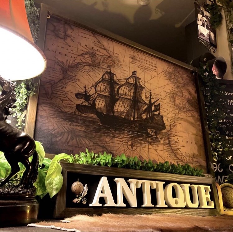｢SAILING SHIP｣御膳上等ANTIQUE芸術ダイアログボックス 超超大型大いさ ブルックリン 男前室内装飾 アメリカンビンテージ 喫茶店室内装飾 芸術ダイアログボックス バスロールサイン BROOKLYN NEWYORK アメリカンアンティーク WORLDMAP アメリカン古典派音楽 DandyLifeSpace