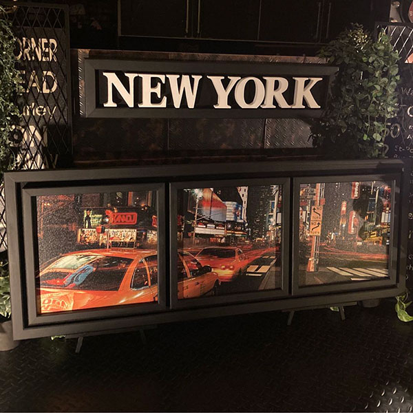 永久保存版!! ｢ニューヨーク YELLOW CAB｣!! 高級3連アートパネル!! ブルックリン 男前インテリア NEWYORK インダストリアル バスロールサイン MANHATTAN ニューヨークスタイル アメリカンモダン アメリカンビンテージ DandyLifeSpace