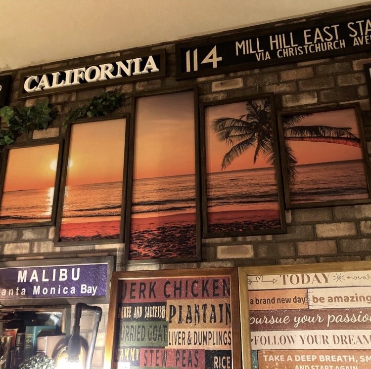 Rakuten 永久保存版 Horizon Sunset 5連奏 高級アートパネル ウエストコーストインテリア 男前インテリア アートパネル カリフォルニア 西海岸インテリア マリンインテリア ハワイアンインテリア California 店舗什器 Cafebar 海インテリア Dandylifespace Www