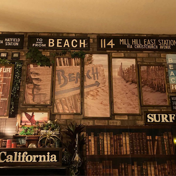 永久保存版!! ｢CALIFORNIA BEACH｣!! 5連奏 高級アートパネル!! ウエストコースト マリンインテリア カフェインテリア 西海岸 ハワイアンインテリア 大人の海インテリア アートパネル カリフォルニア 店舗什器 店舗展示品 アメリカンビンテージ DandyLifeSpace
