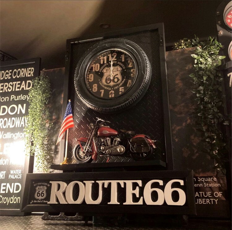 Route66 Tire Clock 超特大アートパネル 超大型ブリキバイク 男前インテリア アメリカンビンテージ Route66 インダストリアル Route66clock アメリカンカジュアル ガレージインテリア ブリキバイク ヴィンテージ Dandylifespace Tajikhome Com