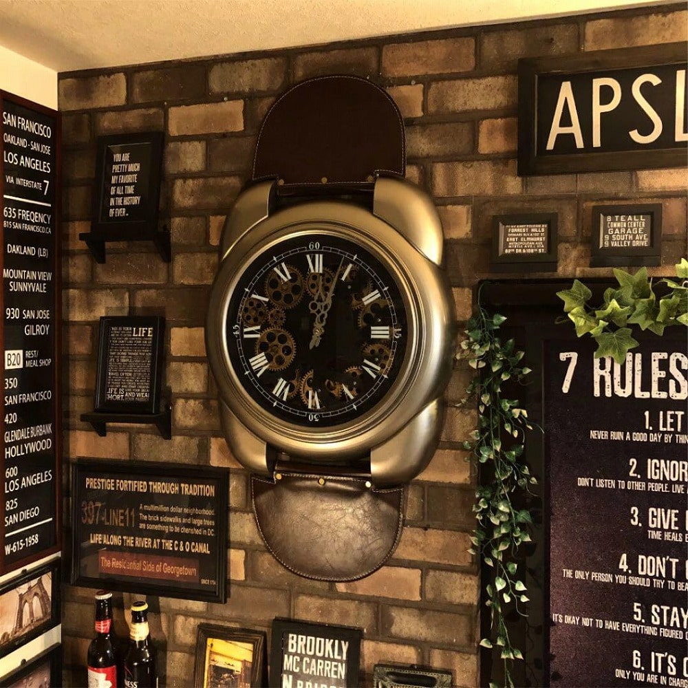 ブルックリンインテリア 男前インテリア アメリカンビンテージ カフェインテリア バスロールサイン シャビークロック 男前インテリア雑貨 オールドアメリカン アメリカンアンティーク インダストリアルインテリア アメリカンクラシック Dandylifespace