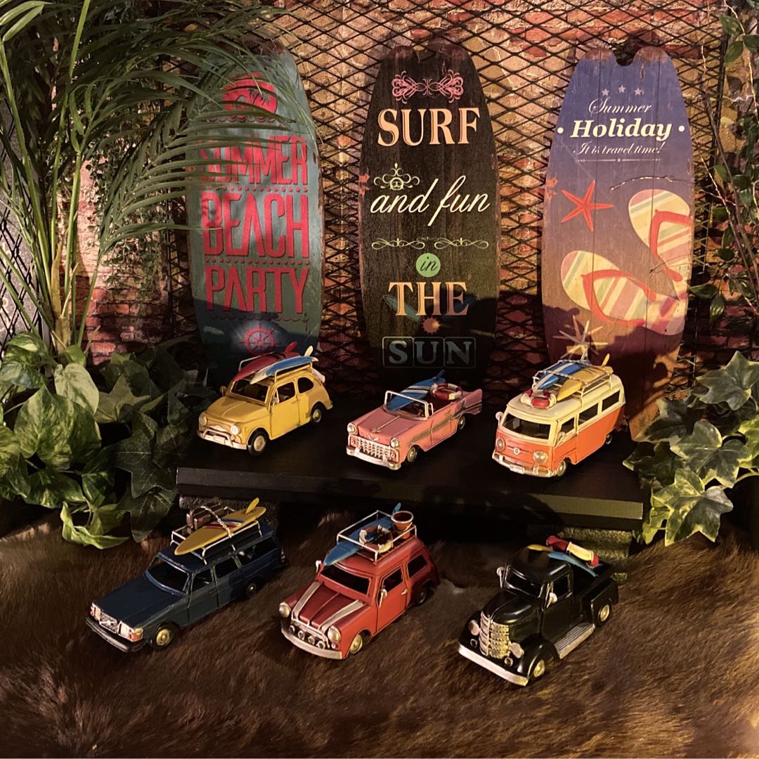 スペシャル特典 楽天市場】｢世界の名車シリーズ｣ブリキ製 SURF CARコンプリート6 自動車
