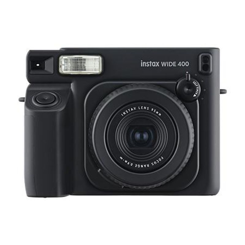 【新品】 FUJIFILM インスタント写真機  instax WIDE 400 チェキ JET BLACK ジェット機黒いこと 4547410570632