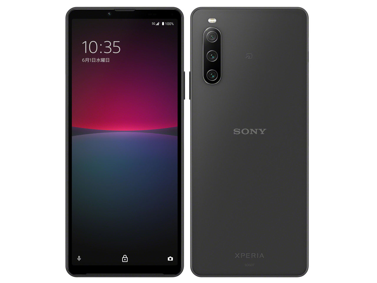 楽天市場】[新品] au SONY Xperia 10 IV SOG07 ブラックSIMロック解除