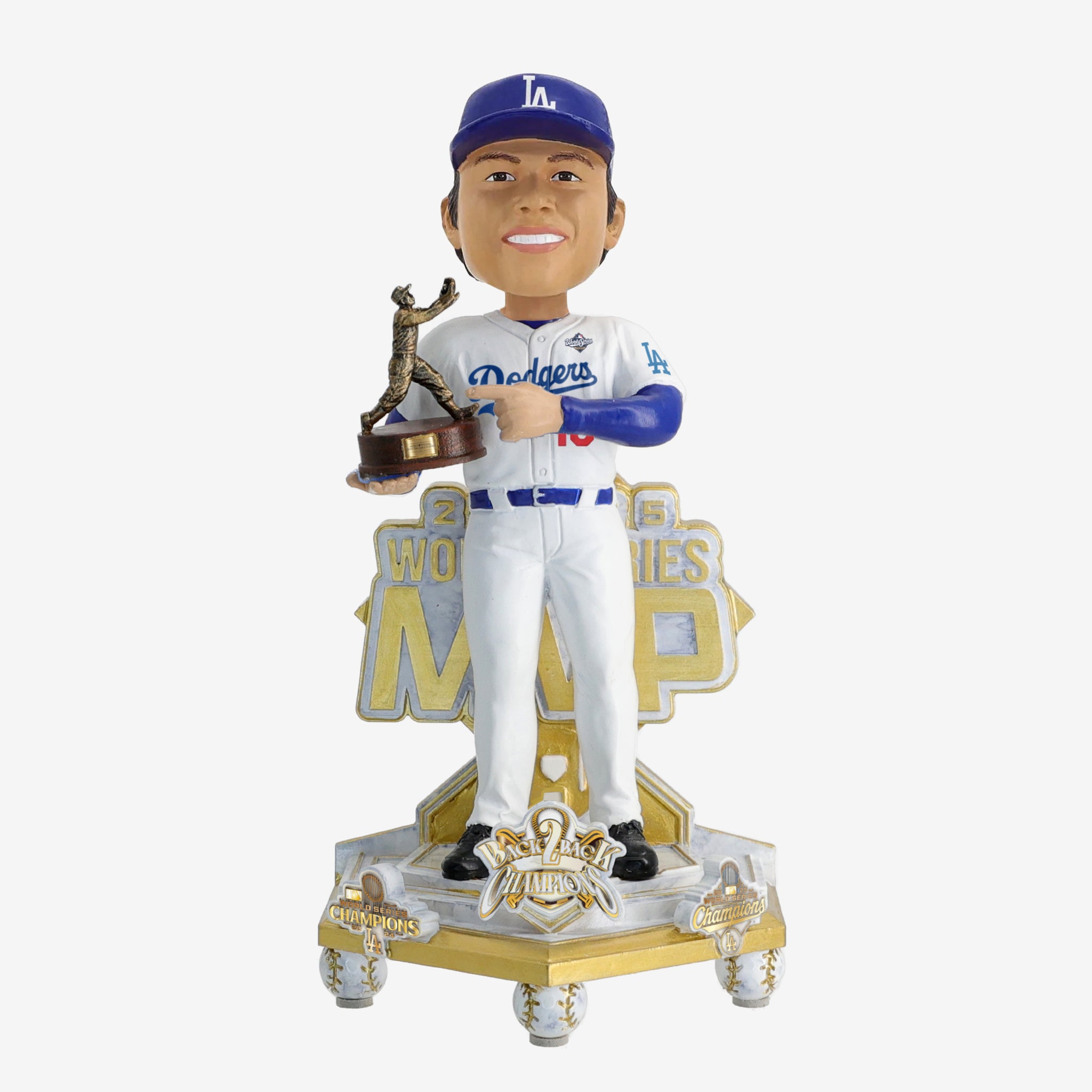 楽天市場】山本由伸 MVP 記念 ボブルヘッド ロサンゼルス・ドジャース