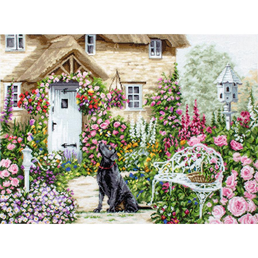 Luca-S クロスステッチ刺繍キット ルーカス 【The Cottage Garden】お取り寄せ商品/納期30~90日程度|ダーニッシュエンブロイダリー