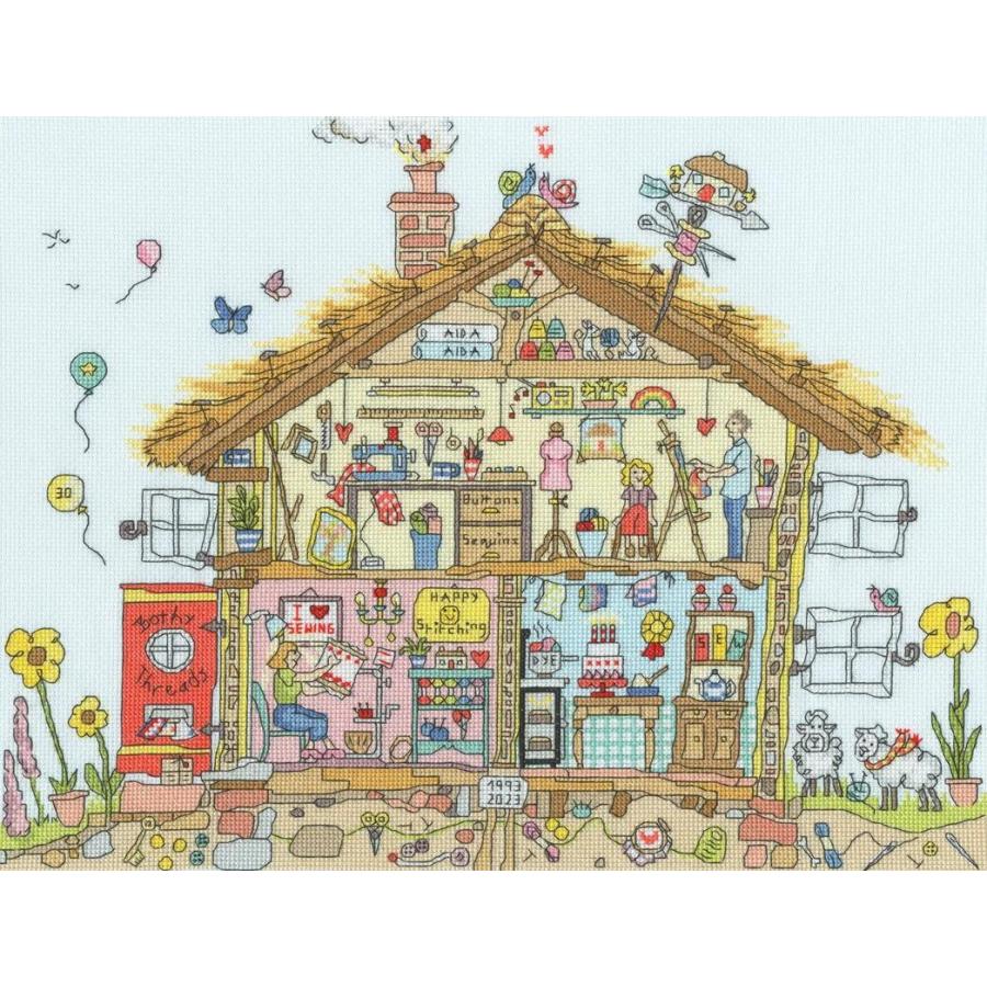 Bothy Threads はりつけ台編み目刺しゅう一揃いの道具 ボシースレッズ 【Cut Thru\u0027 Craft Home】連合王国製