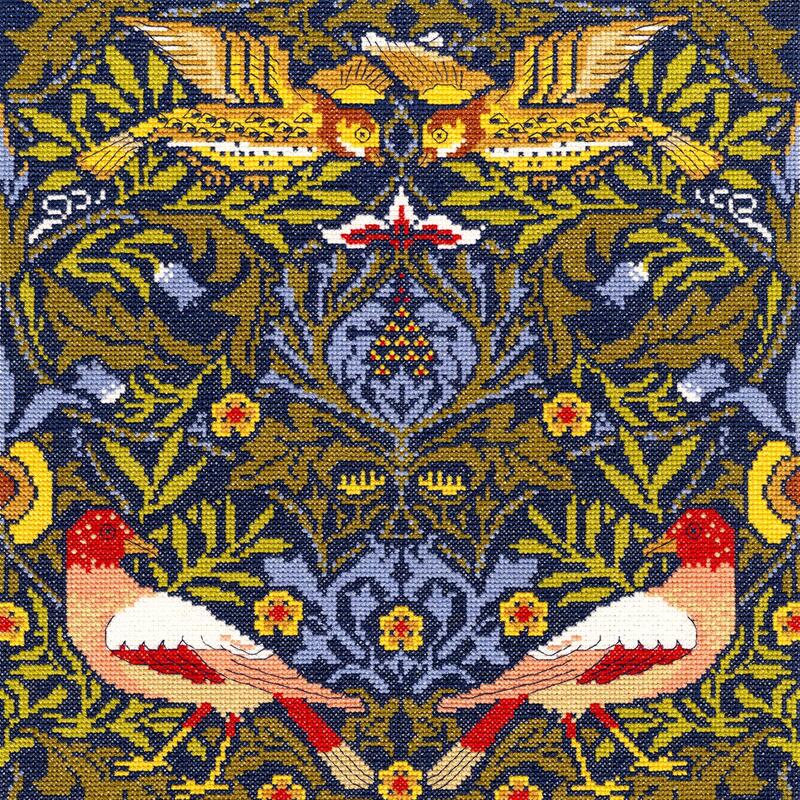 楽天市場】William Morris（ウィリアム・モリス） 名画 刺繍 図案
