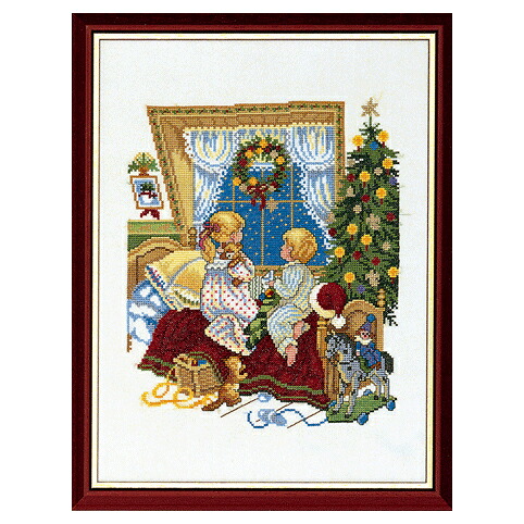 ベットで待つクリスマス