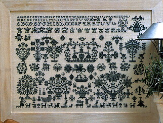 Sampler1749｜ダーニッシュエンブロイダリー