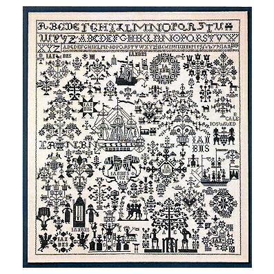 1852年のサンプラー・・1