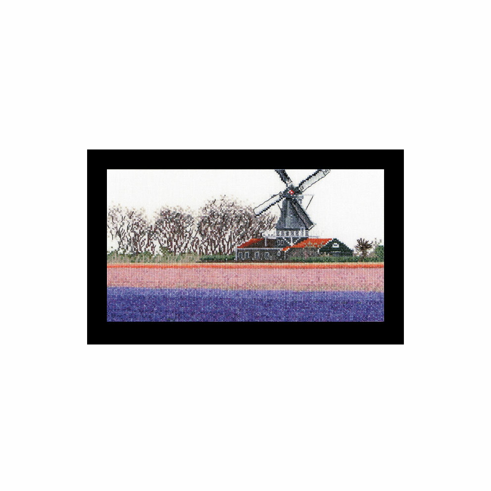 テア　グーベルヌール　クロスステッチ刺繍キット 【Hyacinth Fields 】中級者ー上級者向き ☆お取り寄せキット（納期は30-90日程度）
