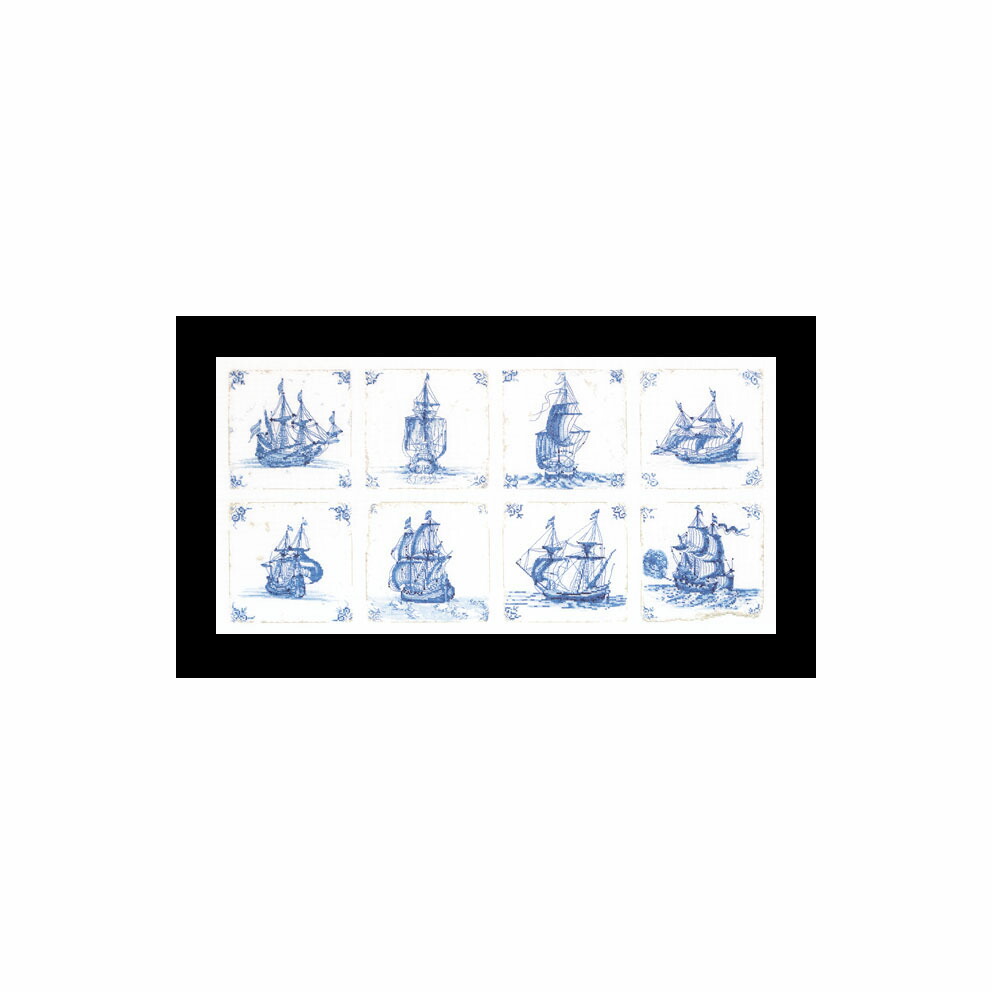 テア グーベルヌール はりつけ台編み目刺しゅう一揃いの道具 【Antique Dutch Tiles \