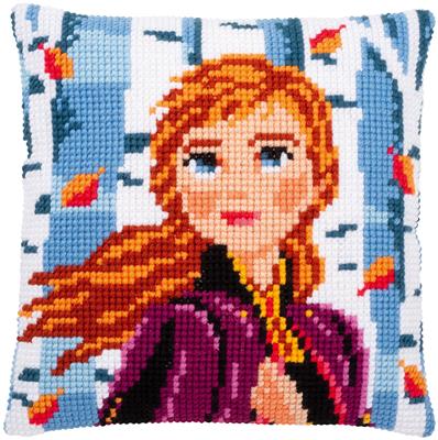 【楽天市場】ベルバコ | クロスステッチ| クッション刺繍キット 【 DISNEY FROZEN 2 ANNA】 動物 |ベルギー| アクリル