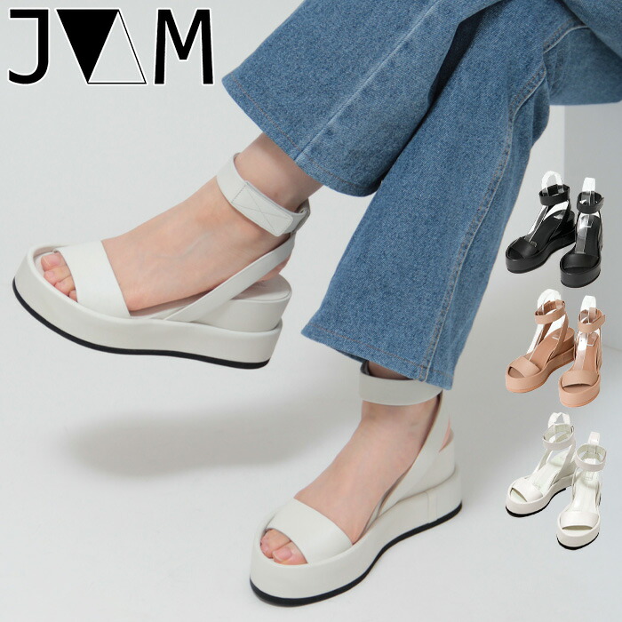 楽天市場】【50％OFF】【正規品】jvam サンダル レディース ジェイヴィーエーエム 厚底 つっかけ レザー 本革 スリッポン パフィーサンダル  コンフォート フラットサンダル ATHENA 37211 セール 【返品不可】 : DANJO バッグ 財布 シューズの通販