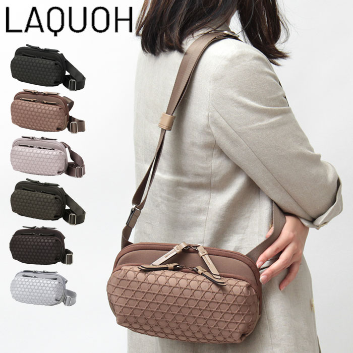 楽天市場】【10％クーポン】ラクーオ バッグ LAQUOH ショルダーバッグ